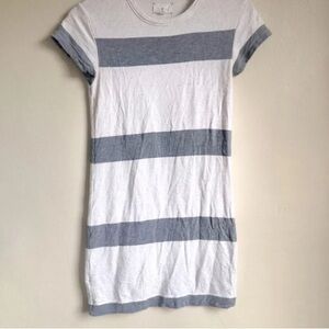 Casual Striped Short Sleeve Women's Tee